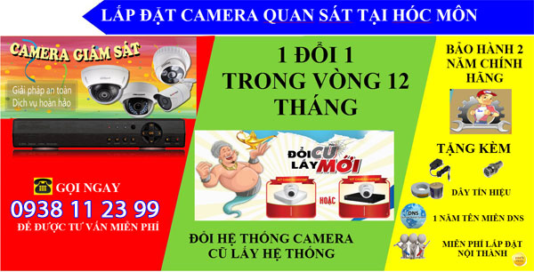 công ty lắp camera quan sát giá rẻ tại hóc môn dịch vụ lắp đặt camera quan sát tại hóc môn uy tín giá rẻ. lắp camera quan sát tại hóc môn giá rẻ dịch vụ lắp camera quan sát giá rẻ tại hóc môn uy tín